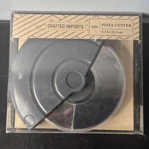 Pizza Cutter Wheel 5.3-inch by The Crafted Imports NEW/SEALED UNUSED